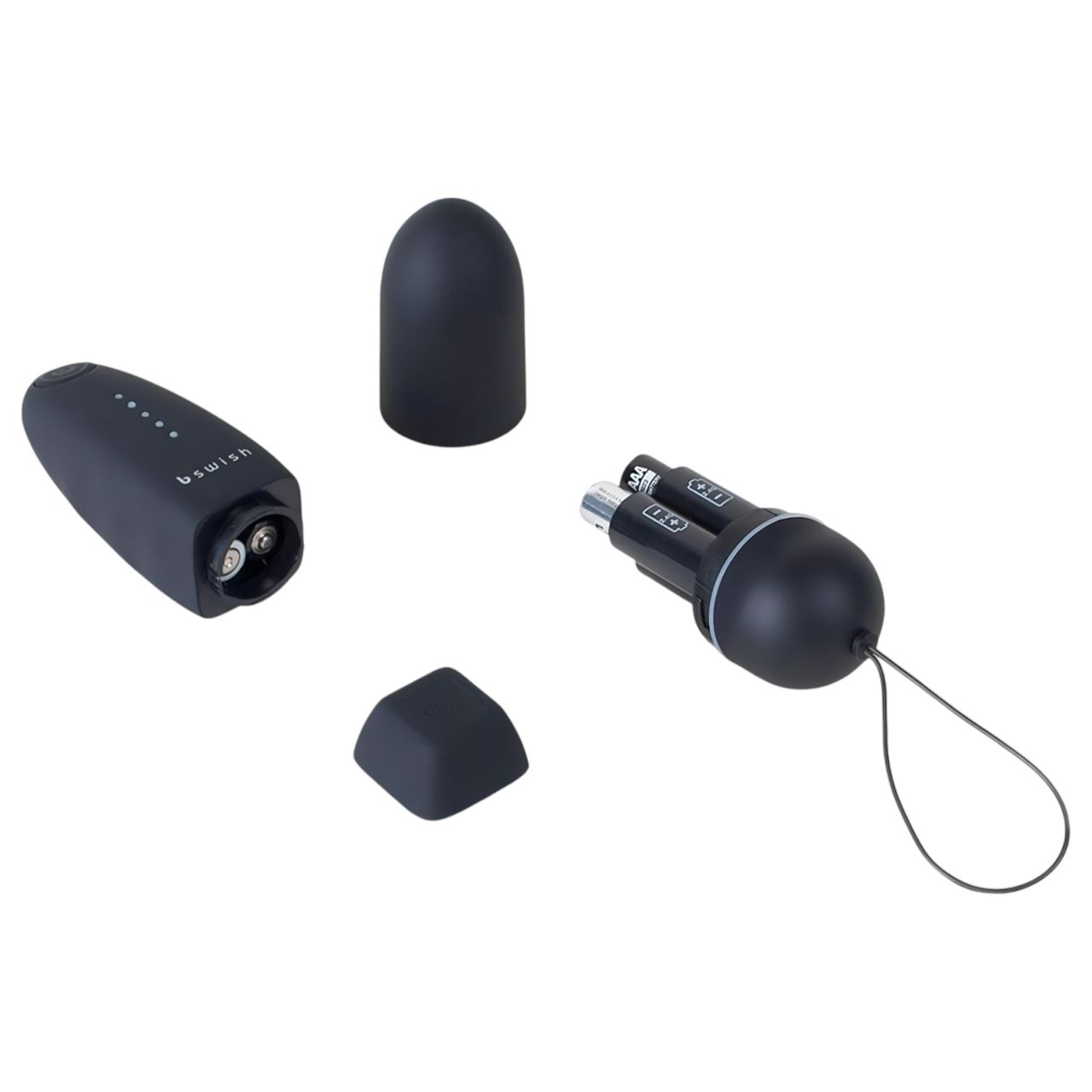 B SWISH - rádiós vibrotojás (fekete) B SWISH - rádiós vibrotojás (fekete)