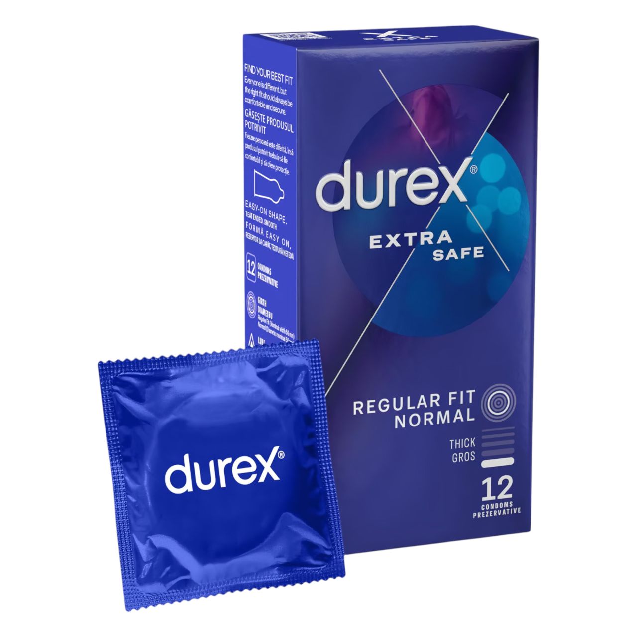 Durex Extra Safe - biztonságos óvszer (12db) Durex Extra Safe - biztonságos óvszer (12db)