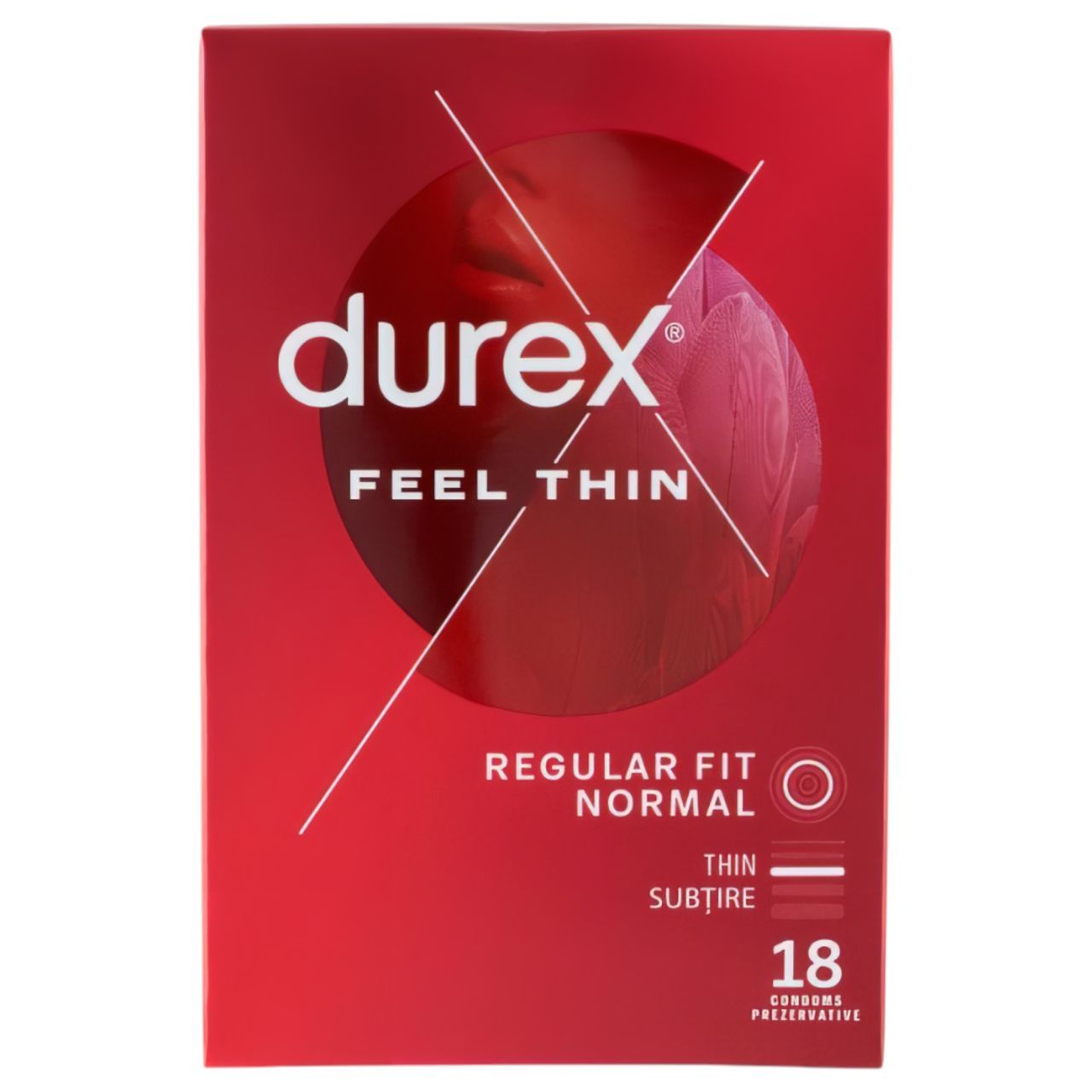 Durex Feel Thin - élethű érzés óvszer (18db) Durex Feel Thin - élethű érzés óvszer (18db)