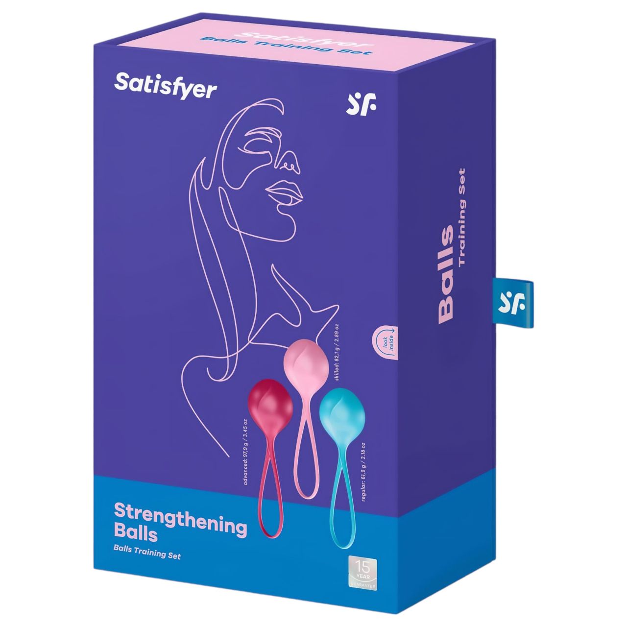 Satisfyer Strengthening Balls - gésagolyó szett (3 részes) Satisfyer Strengthening Balls - gésagolyó szett (3 részes)