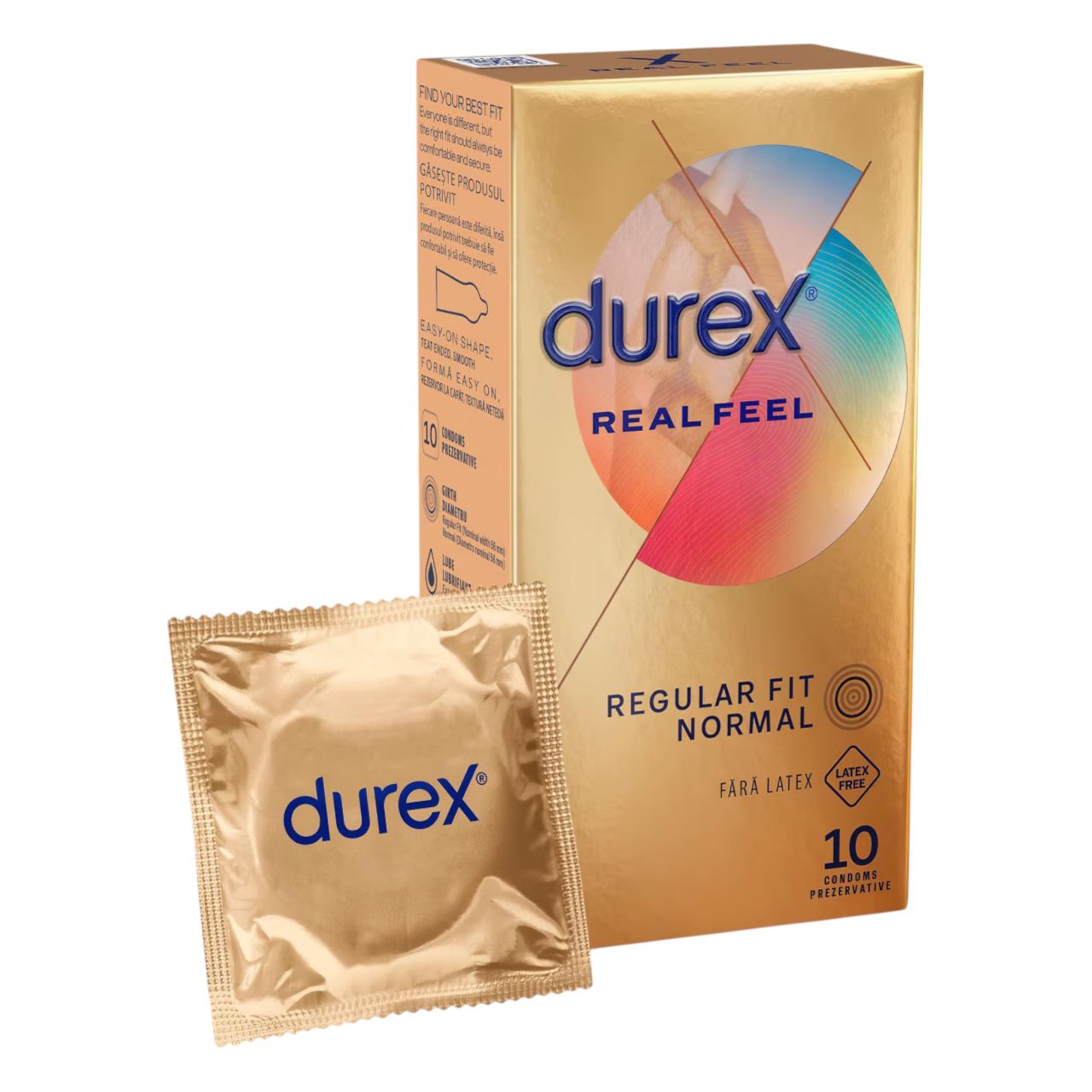 Durex Real Feel - latexmentes óvszer (10db) Durex Real Feel - latexmentes óvszer (10db)