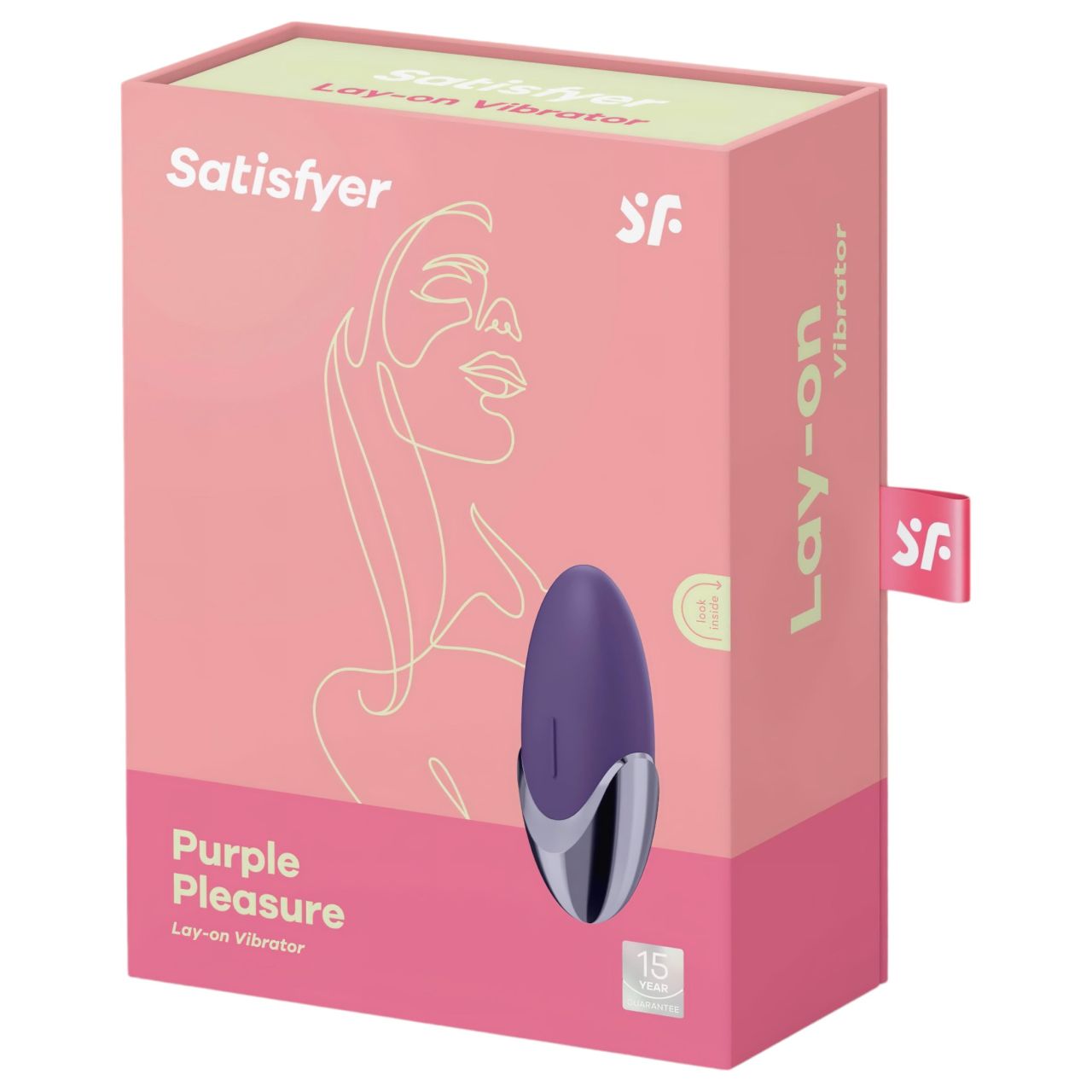 Satisfyer Purple Pleasure - akkus csikló vibrátor (lila)