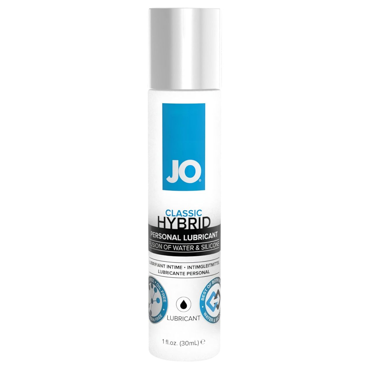 System JO Classic Hybrid - vegyesbázisú síkosító (30ml) System JO Classic Hybrid - vegyesbázisú síkosító (30ml)