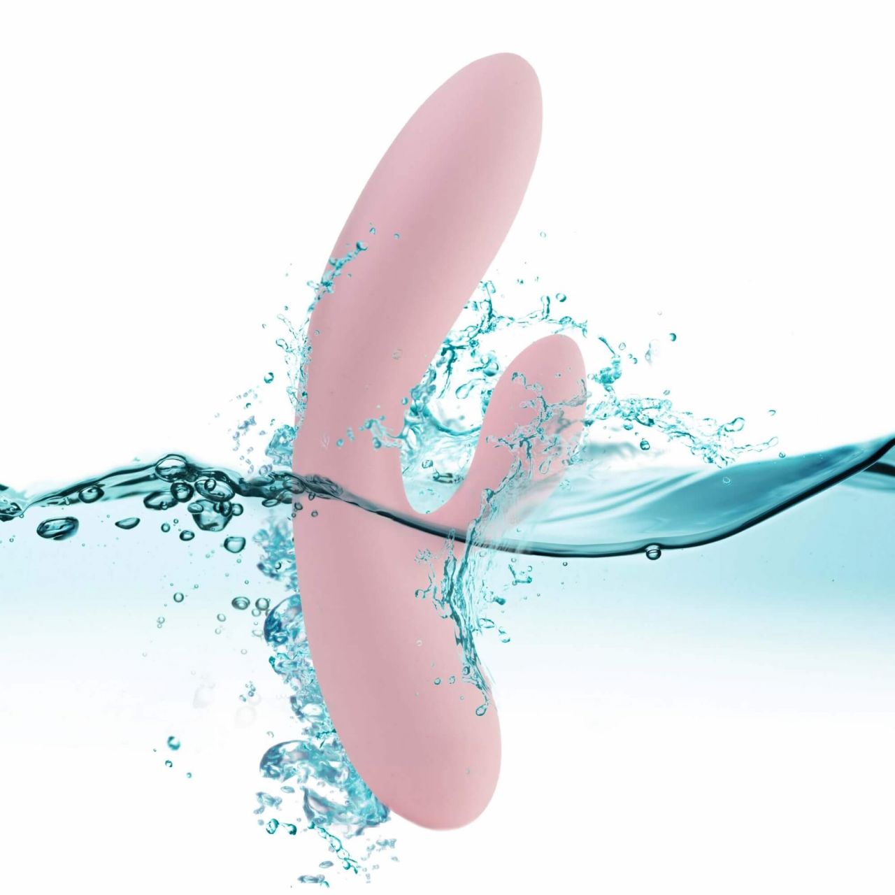 FEELZTOYS Lea - akkus, vízálló 2 motoros vibrátor (pink)