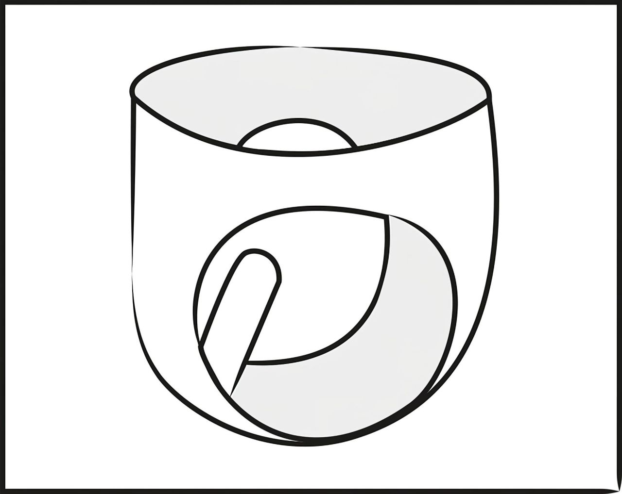 LATEX - férfi alsó belső kúpos anál dildóval (fekete) LATEX - férfi alsó belső kúpos anál dildóval (fekete)