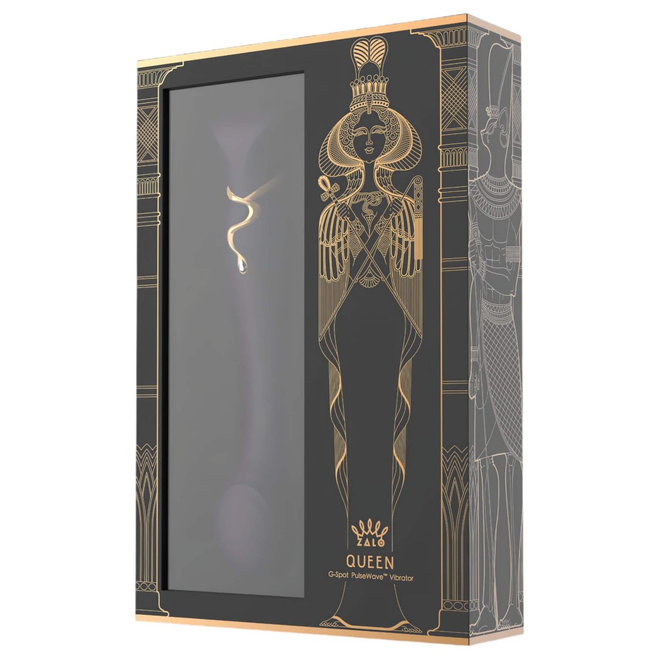 ZALO Queen - léghullámos G-pont- és csikló vibrátor (lila) ZALO Queen - léghullámos G-pont- és csikló vibrátor (lila)