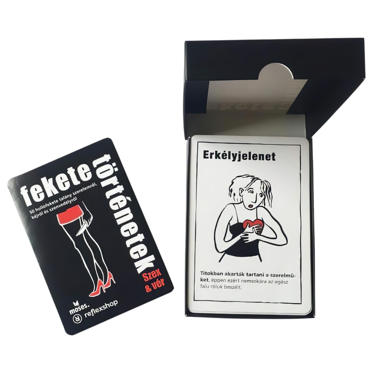 Fekete történetek - Szex és Vér társasjáték (magyar) Fekete történetek - Szex és Vér társasjáték (magyar)