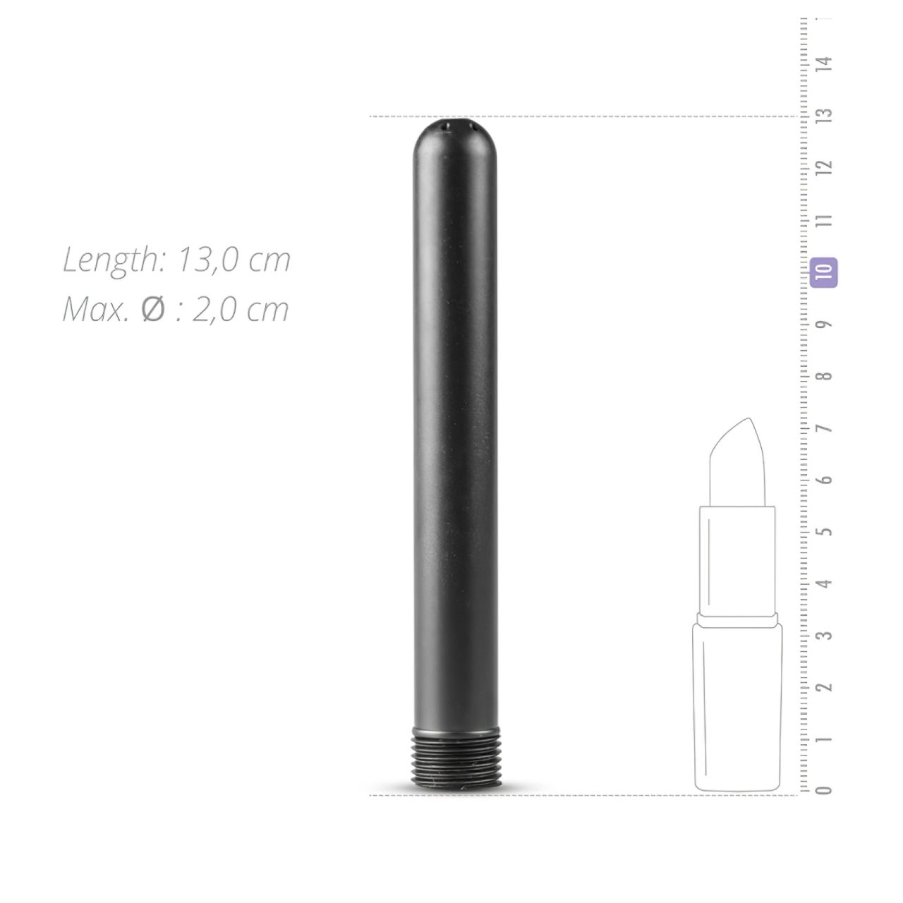 Easytoys - zuhanycsőre szerelhető anál mosó (fekete) Easytoys - zuhanycsőre szerelhető anál mosó (fekete)