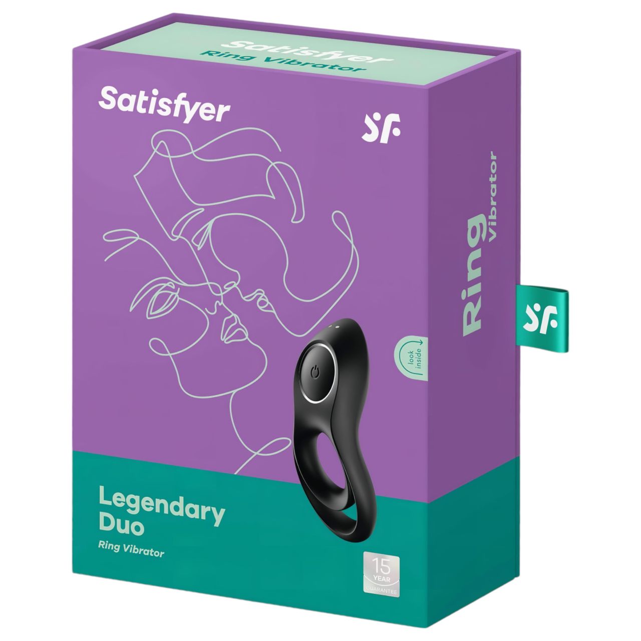 Satisfyer Legendary Duo - akkus, vibrációs péniszgyűrű (fekete) Satisfyer Legendary Duo - akkus, vibrációs péniszgyűrű (fekete)
