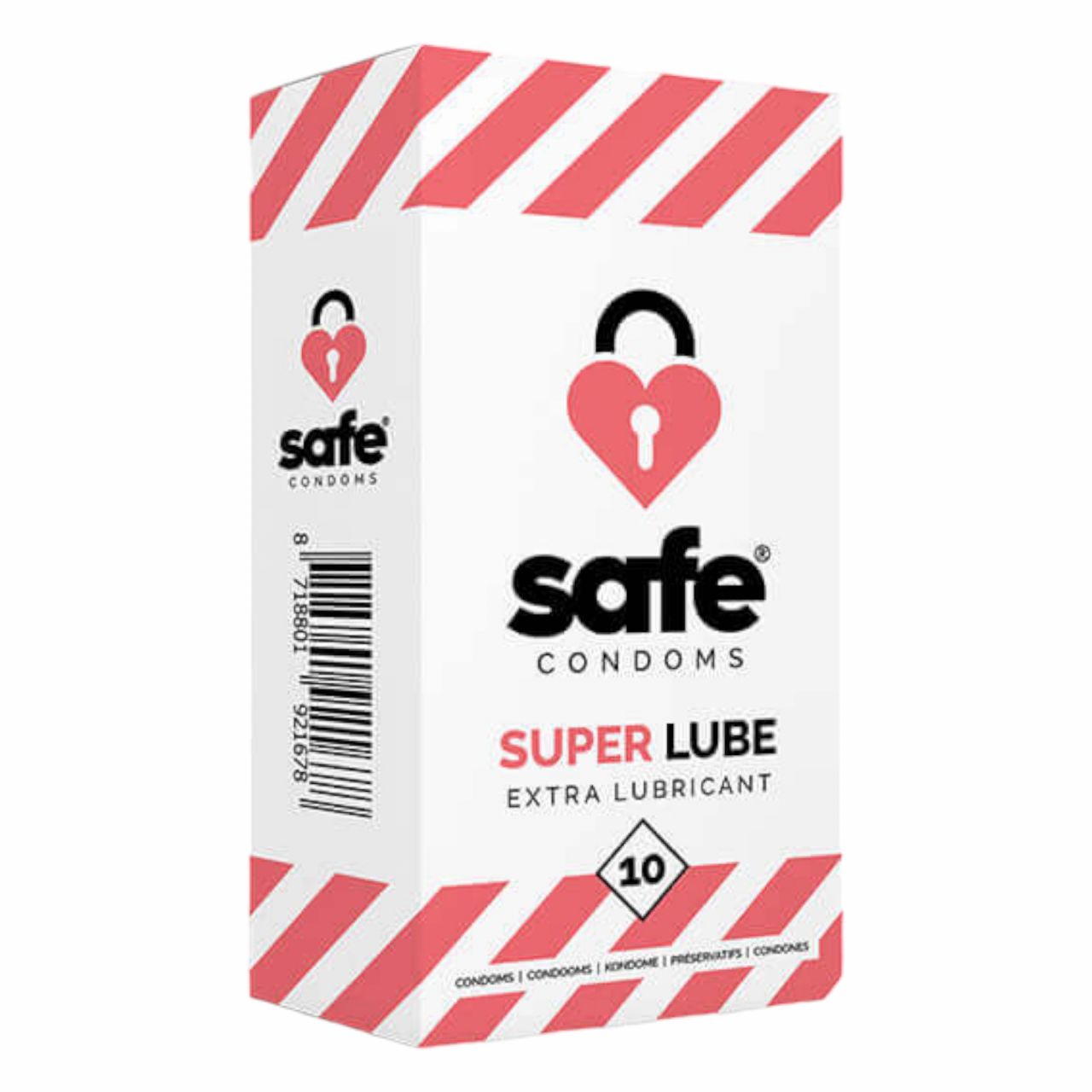 SAFE Super Lube - extra síkos óvszer (10db)