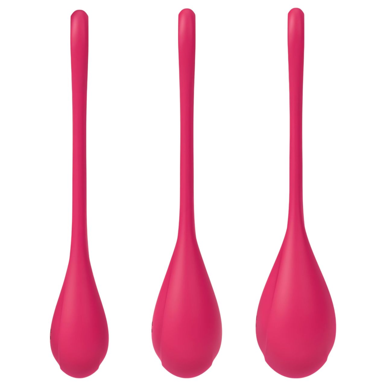 Satisfyer Yoni Power 1 - gésagolyó szett - piros (3 részes) Satisfyer Yoni Power 1 - gésagolyó szett - piros (3 részes)