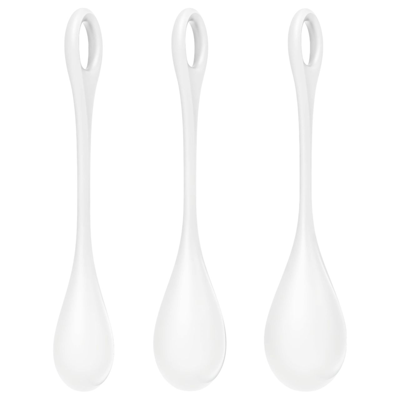 Satisfyer Yoni Power 1 - gésagolyó szett - fehér (3 részes) Satisfyer Yoni Power 1 - gésagolyó szett - fehér (3 részes)