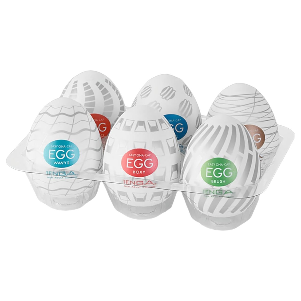 TENGA Egg New Standard - tojás maszturbátor készlet (6db) TENGA Egg New Standard - tojás maszturbátor készlet (6db)