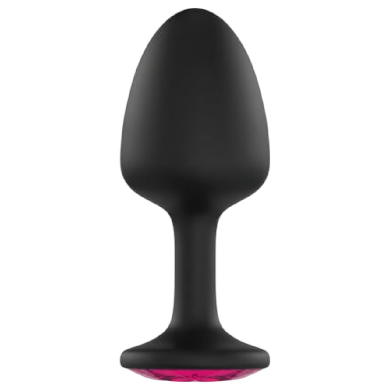Dorcel Geisha Plug Ruby L - pink köves anál plug (fekete) Dorcel Geisha Plug Ruby L - pink köves anál plug (fekete)