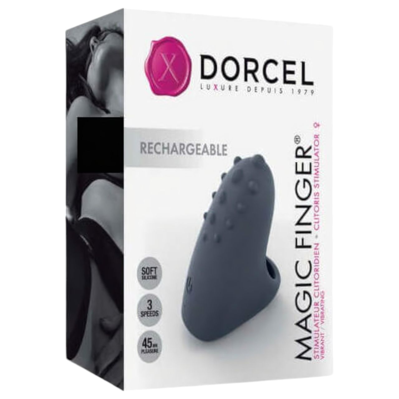 Dorcel Magic Finger - akkus, ujjvibrátor (szürke) Dorcel Magic Finger - akkus, ujjvibrátor (szürke)