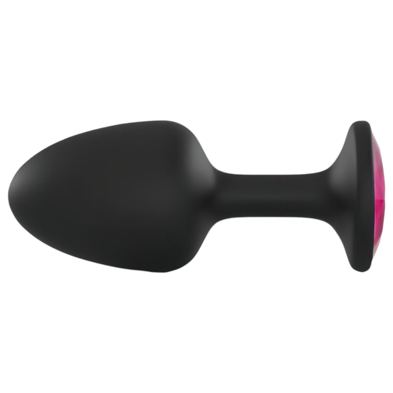 Dorcel Geisha Plug Ruby M - pink köves anál plug (fekete) Dorcel Geisha Plug Ruby M - pink köves anál plug (fekete)