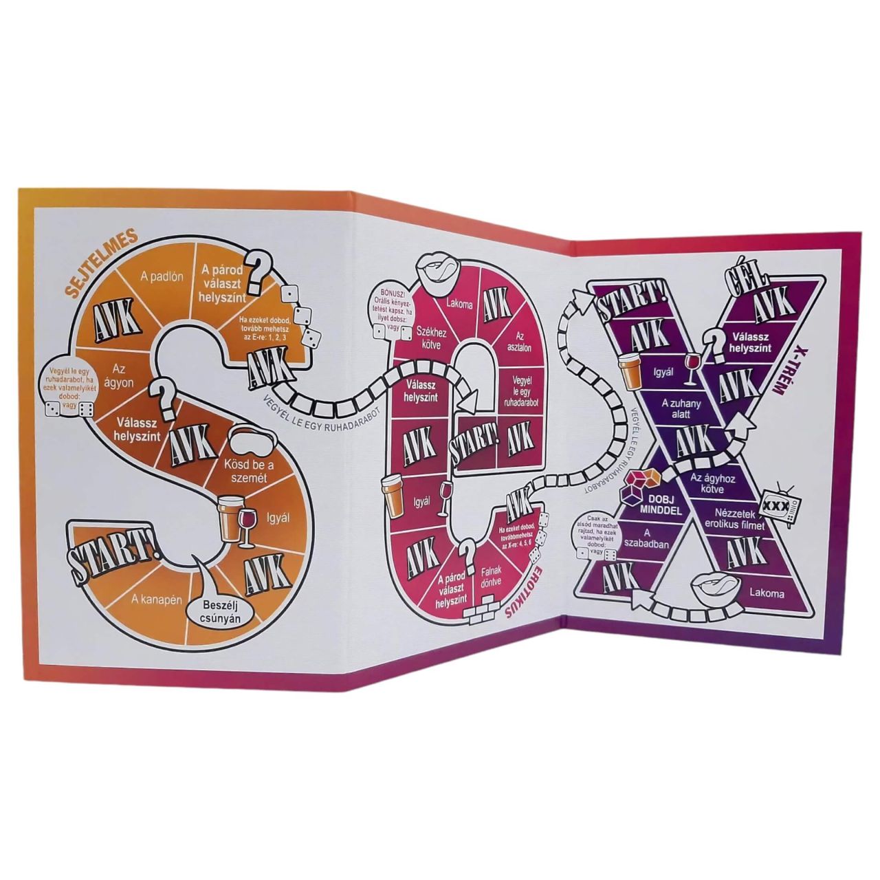 AVK: Adsz Vagy Kapsz - felnőtt szex társasjáték (magyar) AVK: Adsz Vagy Kapsz - felnőtt szex társasjáték (magyar)