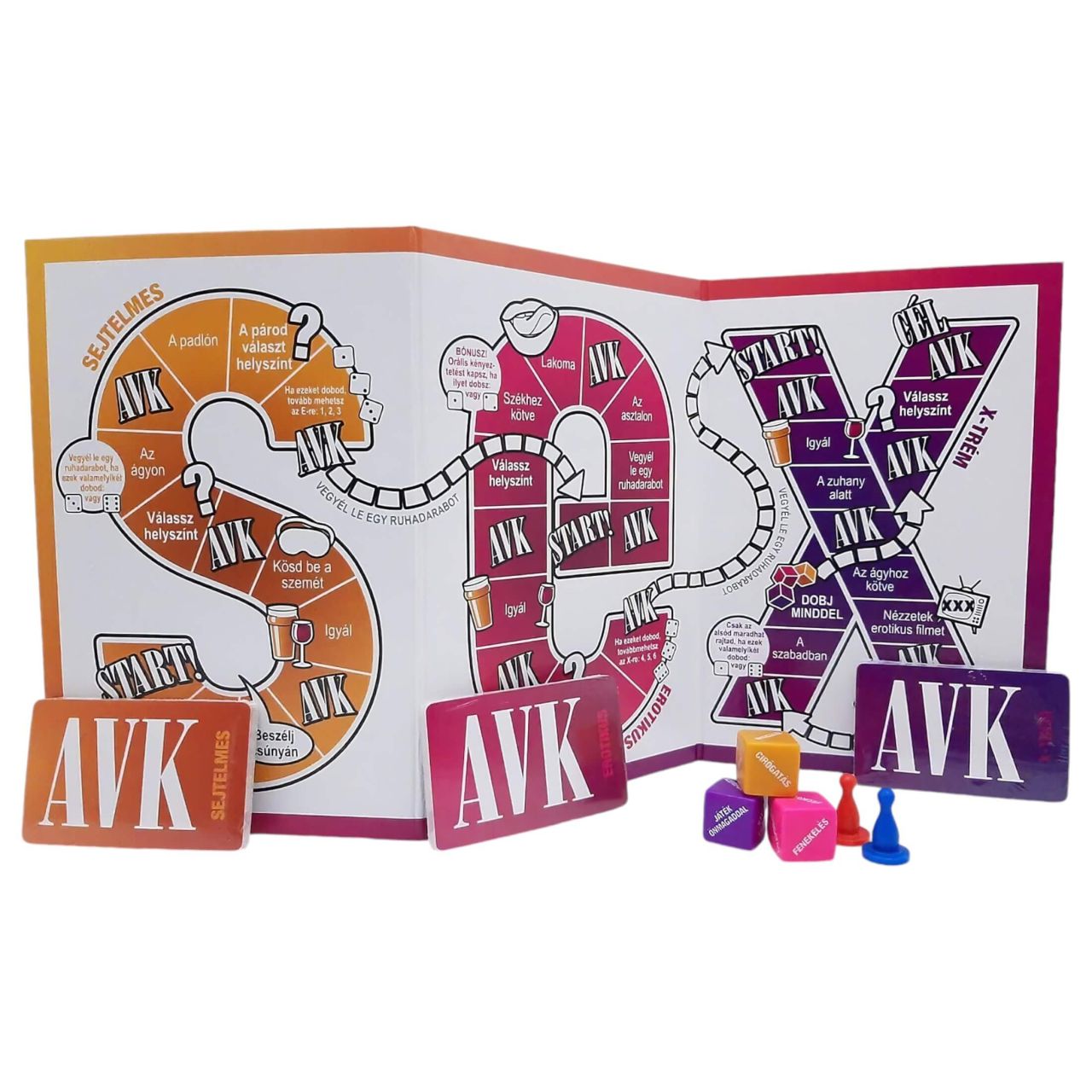 AVK: Adsz Vagy Kapsz - felnőtt szex társasjáték (magyar) AVK: Adsz Vagy Kapsz - felnőtt szex társasjáték (magyar)
