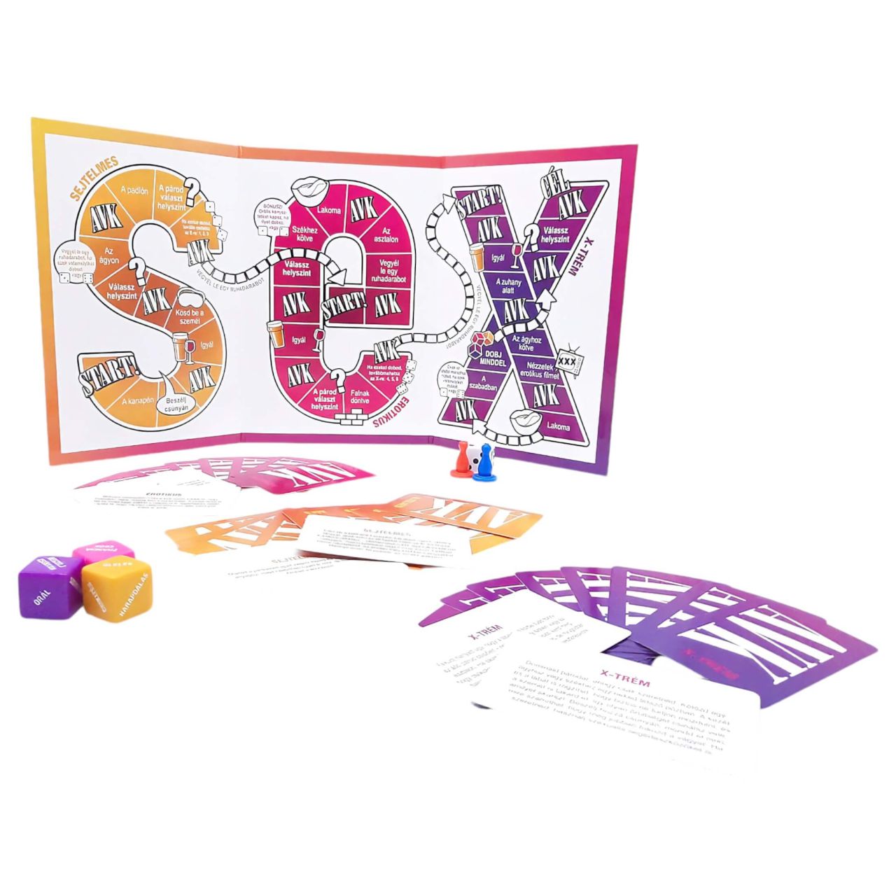 AVK: Adsz Vagy Kapsz - felnőtt szex társasjáték (magyar) AVK: Adsz Vagy Kapsz - felnőtt szex társasjáték (magyar)