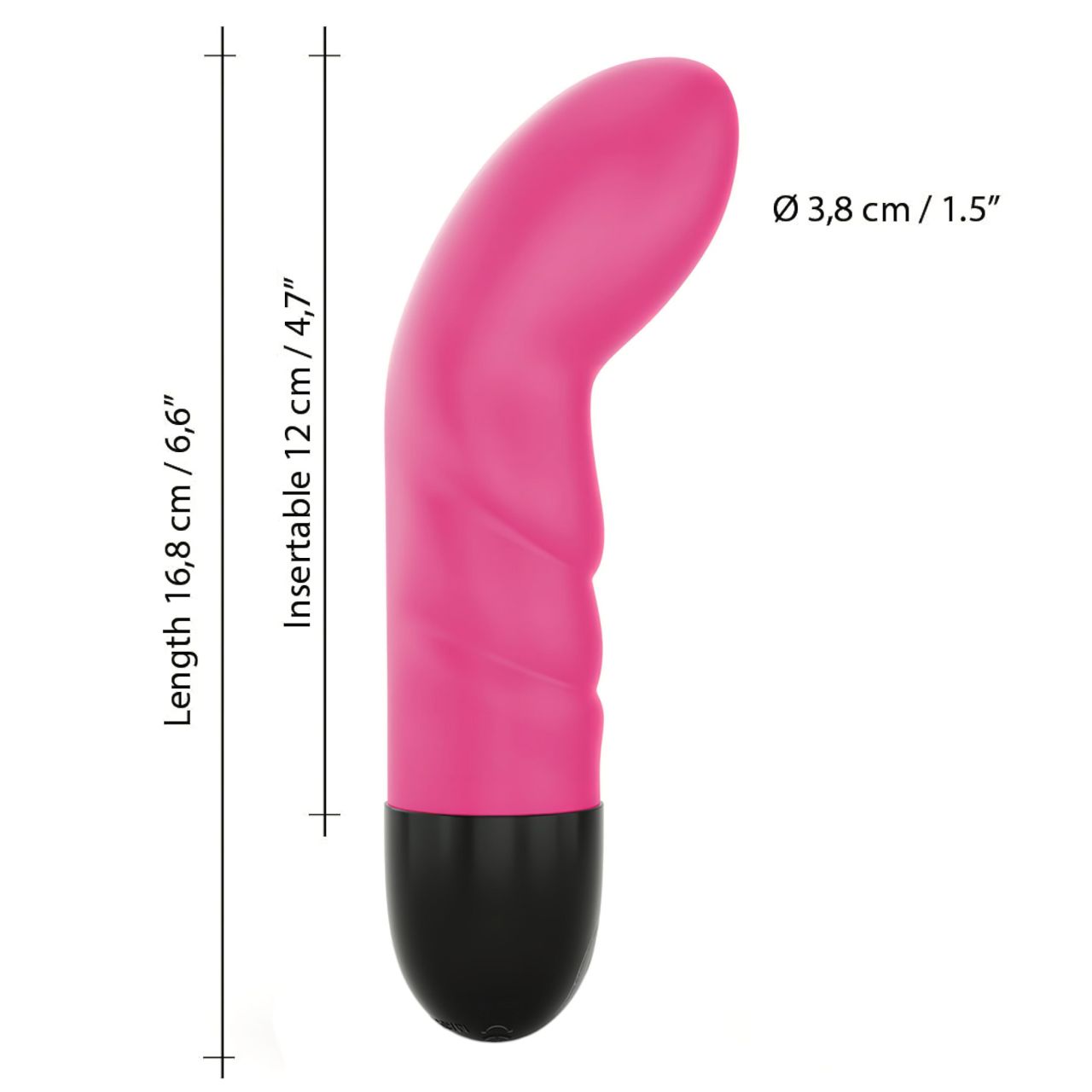 / Dorcel Expert G 2.0 - akkus, G-pont vibrátor (pink)