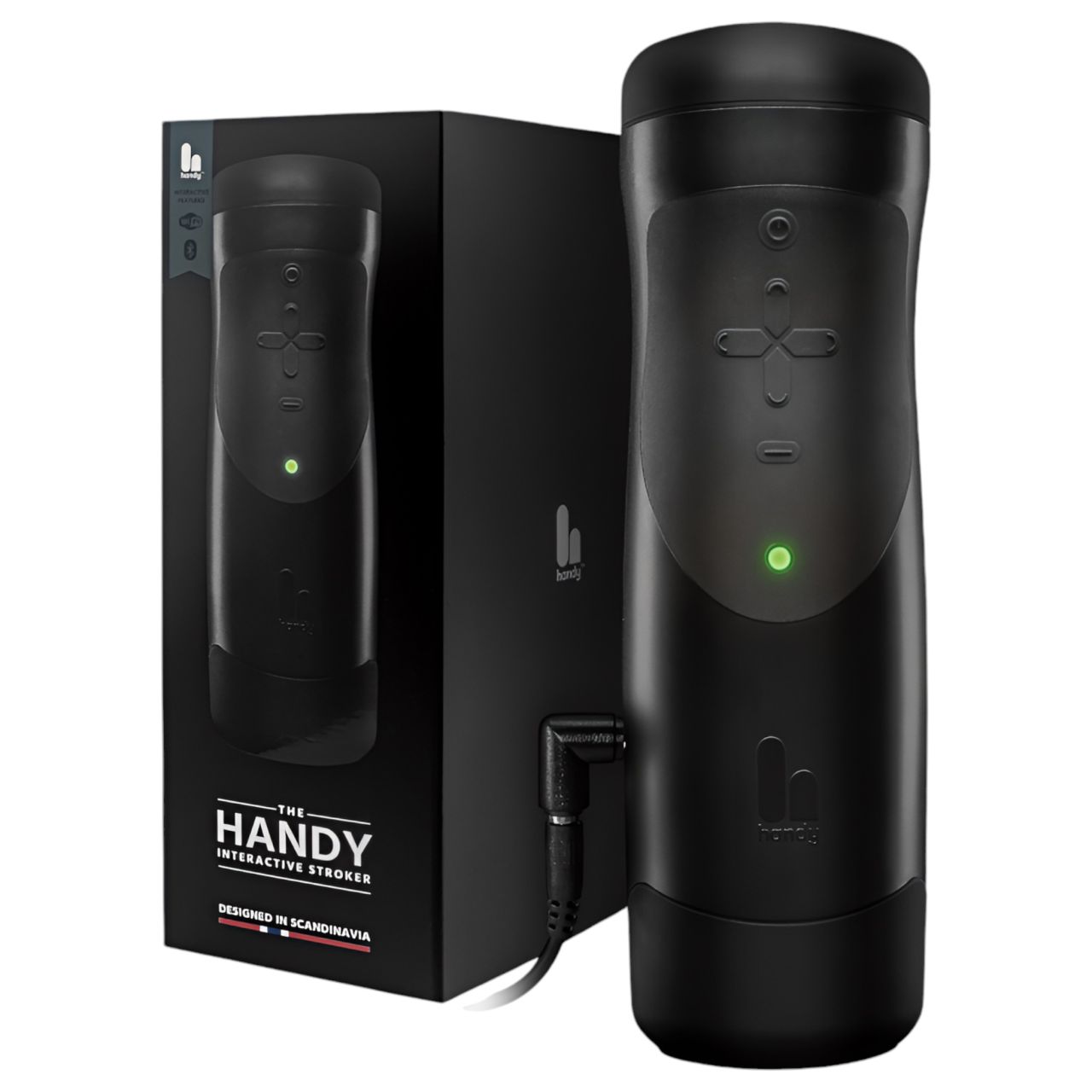 The Handy 1.1 - okos, hálózati, VR maszturbátor (fekete) The Handy 1.1 - okos, hálózati, VR maszturbátor (fekete)