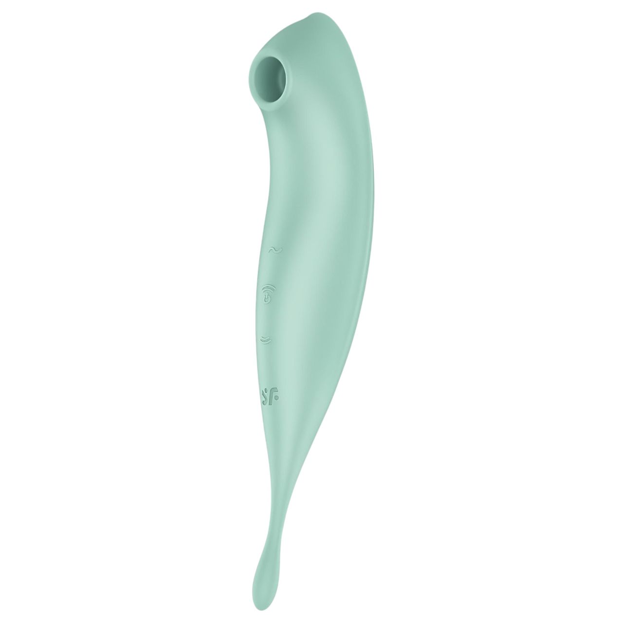 Satisfyer Twirling Pro - okos 2in1 csikló vibrátor (menta) Satisfyer Twirling Pro - okos 2in1 csikló vibrátor (menta)