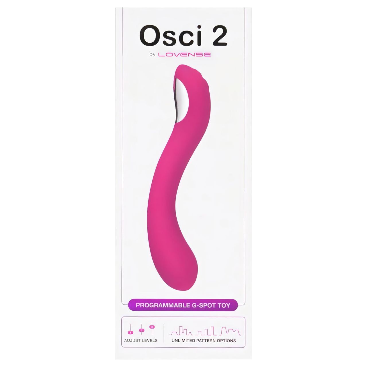 LOVENSE Osci 2 - okos G-pont vibrátor (pink) LOVENSE Osci 2 - okos G-pont vibrátor (pink)