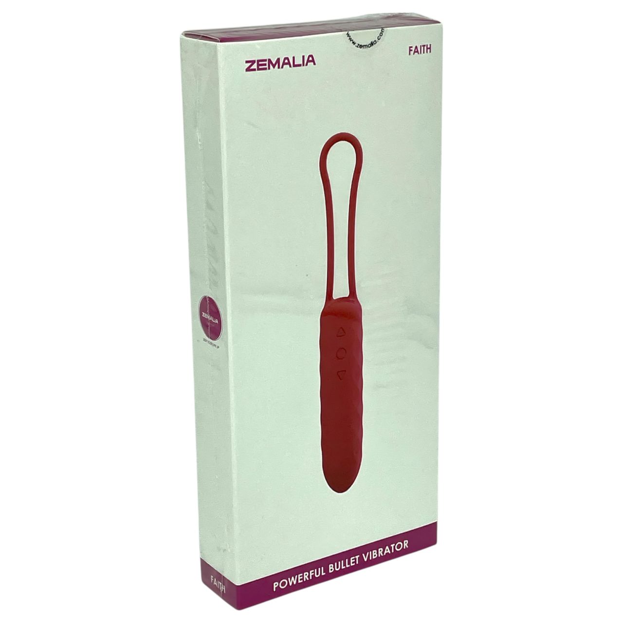 Vibeconnect Faith - akkus, vízálló rúdvibrátor (piros) Vibeconnect Faith - akkus, vízálló rúdvibrátor (piros)