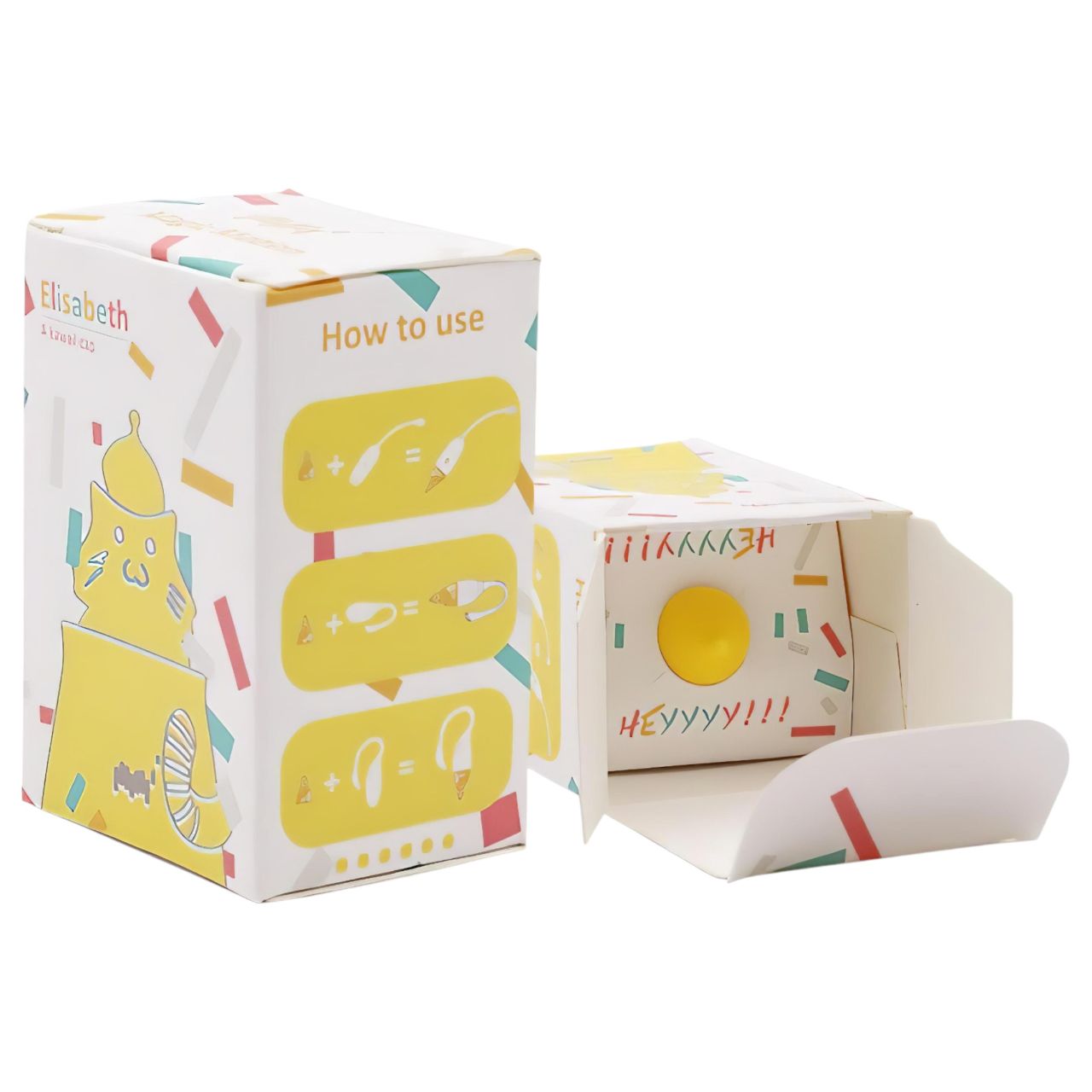 Magic Motion Elizabeth - szilikon cicás feltét (sárga) Magic Motion Elizabeth - szilikon cicás feltét (sárga)