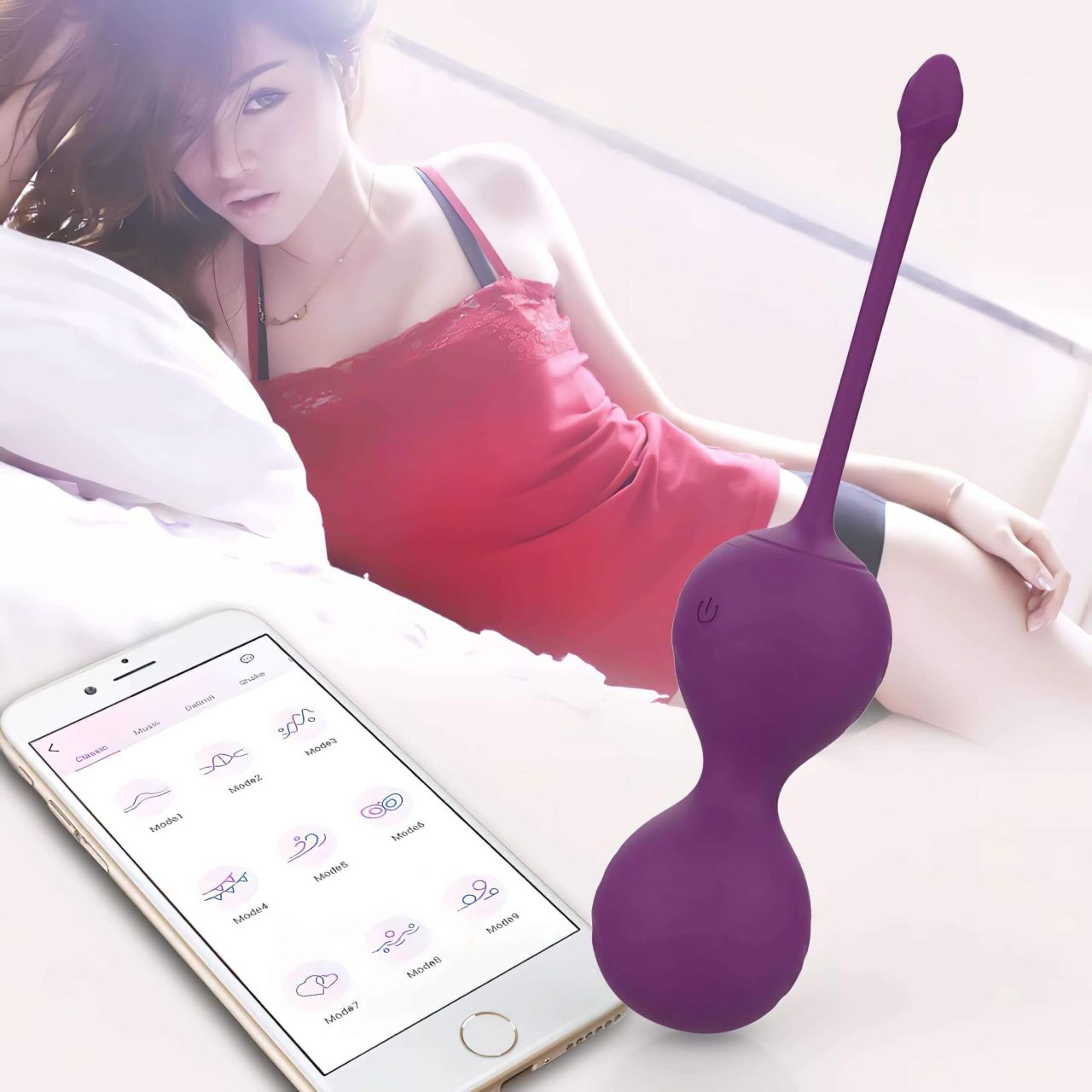 Lonely Winni - okos vibrációs tojás (pink) Lonely Winni - okos vibrációs tojás (pink)