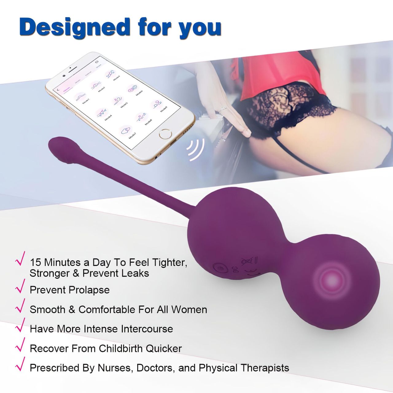 Lonely Winni - okos vibrációs tojás (pink) Lonely Winni - okos vibrációs tojás (pink)