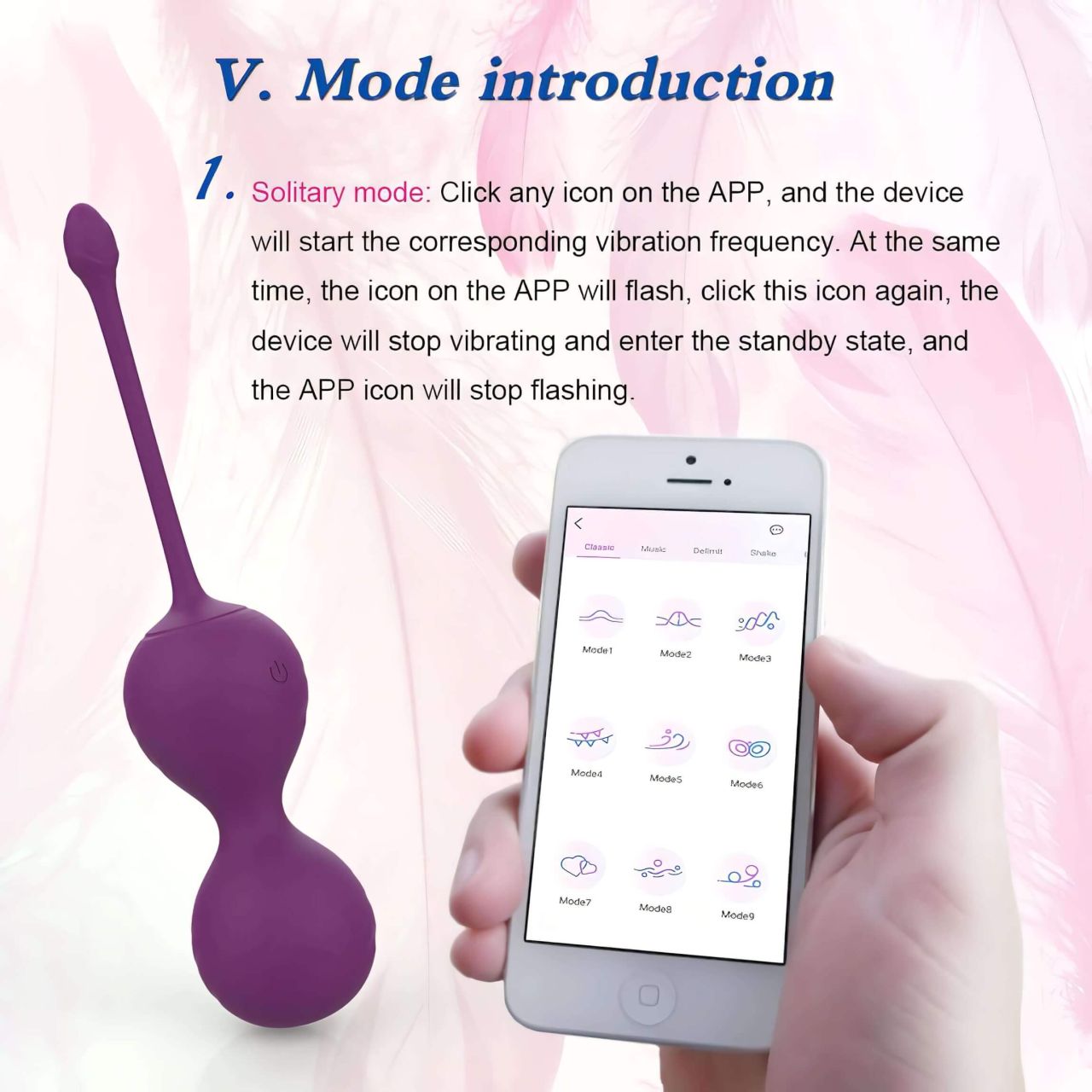 Lonely Winni - okos vibrációs tojás (pink) Lonely Winni - okos vibrációs tojás (pink)