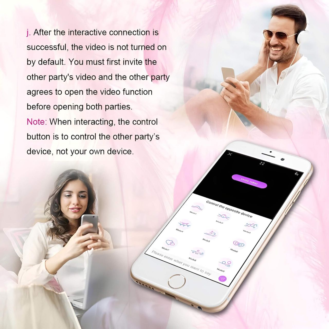 Lonely Winni - okos vibrációs tojás (pink) Lonely Winni - okos vibrációs tojás (pink)