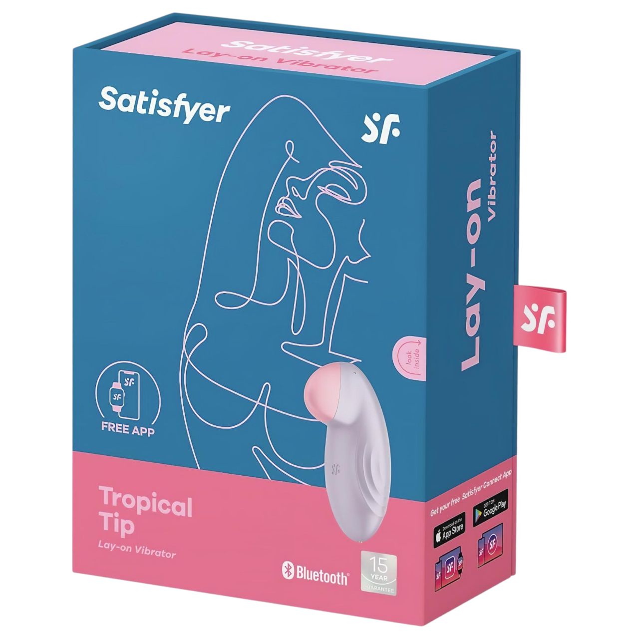Satisfyer Tropical Tip - okos csikló vibrátor (lila) Satisfyer Tropical Tip - okos csikló vibrátor (lila)