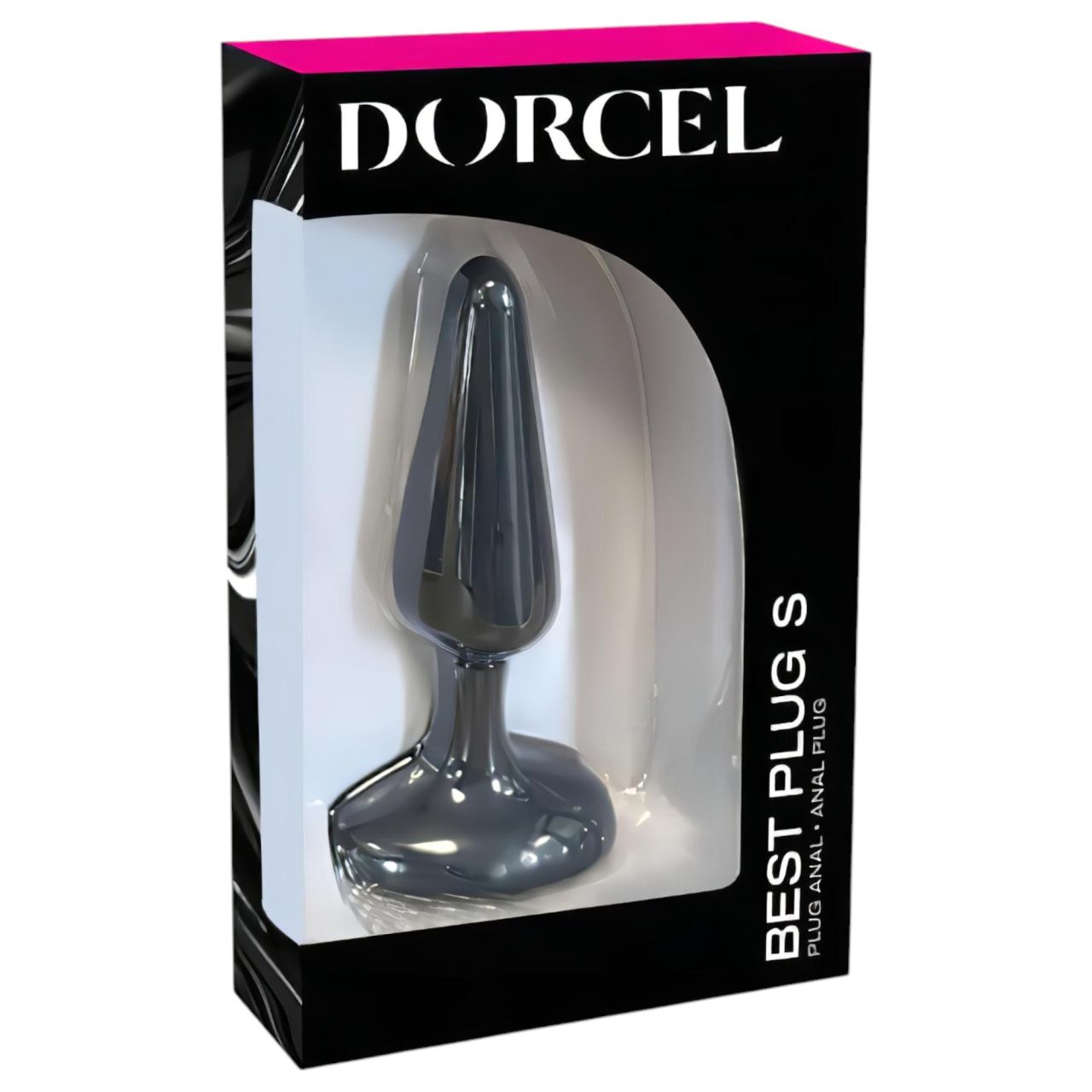 / Dorcel Best Plug S - szilikon anál plug - kicsi (szürke) / Dorcel Best Plug S - szilikon anál plug - kicsi (szürke)