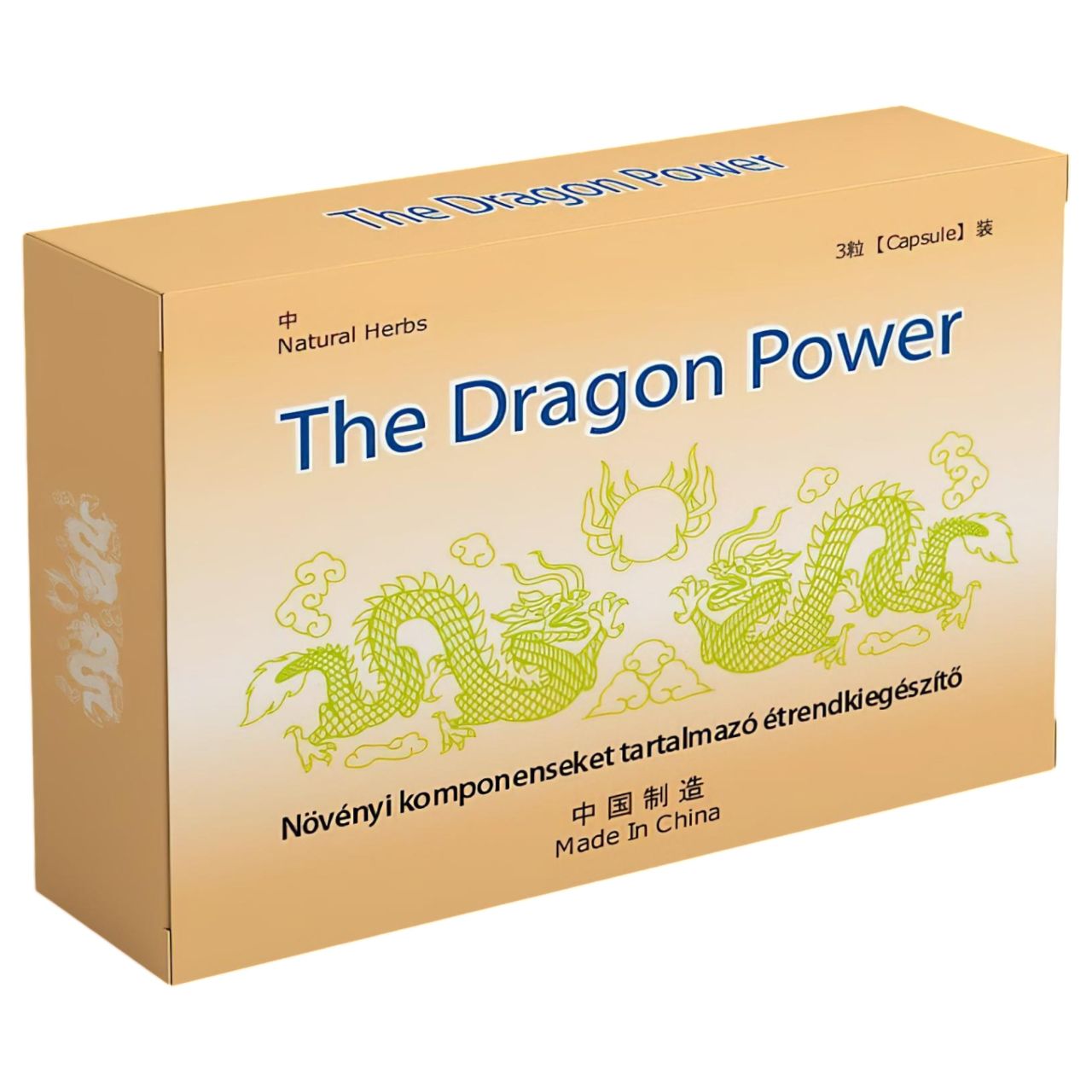 Dragon Power - étrend kiegészítő kapszula férfiaknak (3db)