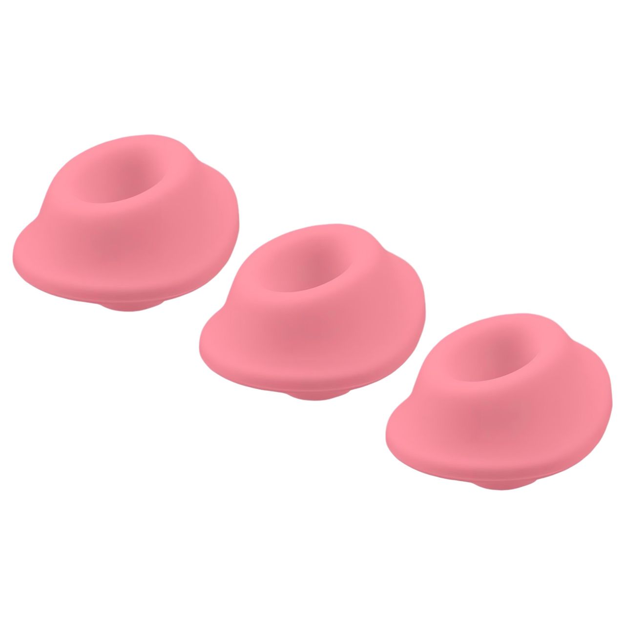 Womanizer Premium Eco - pótszívóharang szett - pink (3db) Womanizer Premium Eco - pótszívóharang szett - pink (3db)