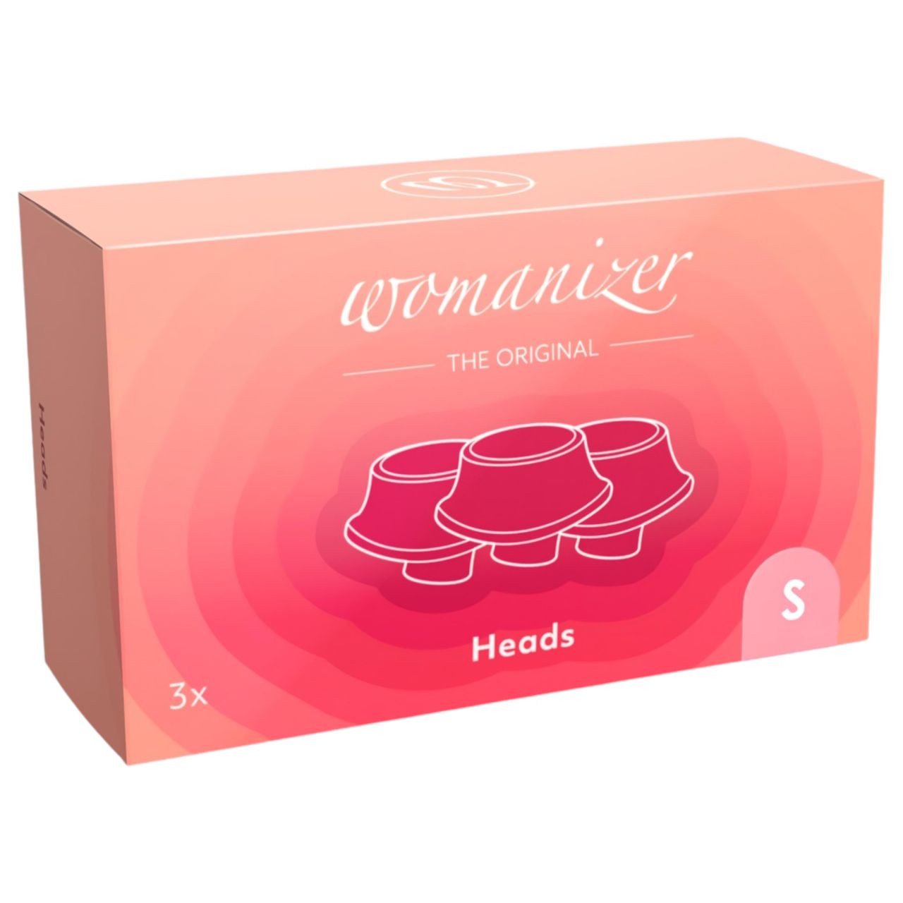 Womanizer Premium Eco - pótszívóharang szett - pink (3db) Womanizer Premium Eco - pótszívóharang szett - pink (3db)