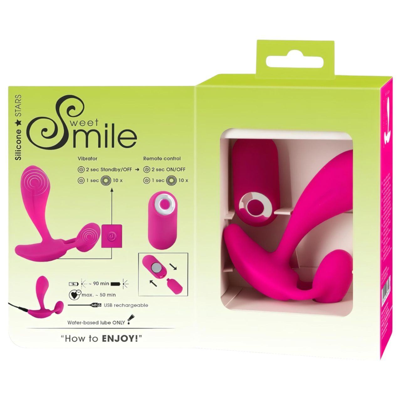 SMILE RC - akkus, rádiós G-pont vibrátor (pink) SMILE RC - akkus, rádiós G-pont vibrátor (pink)
