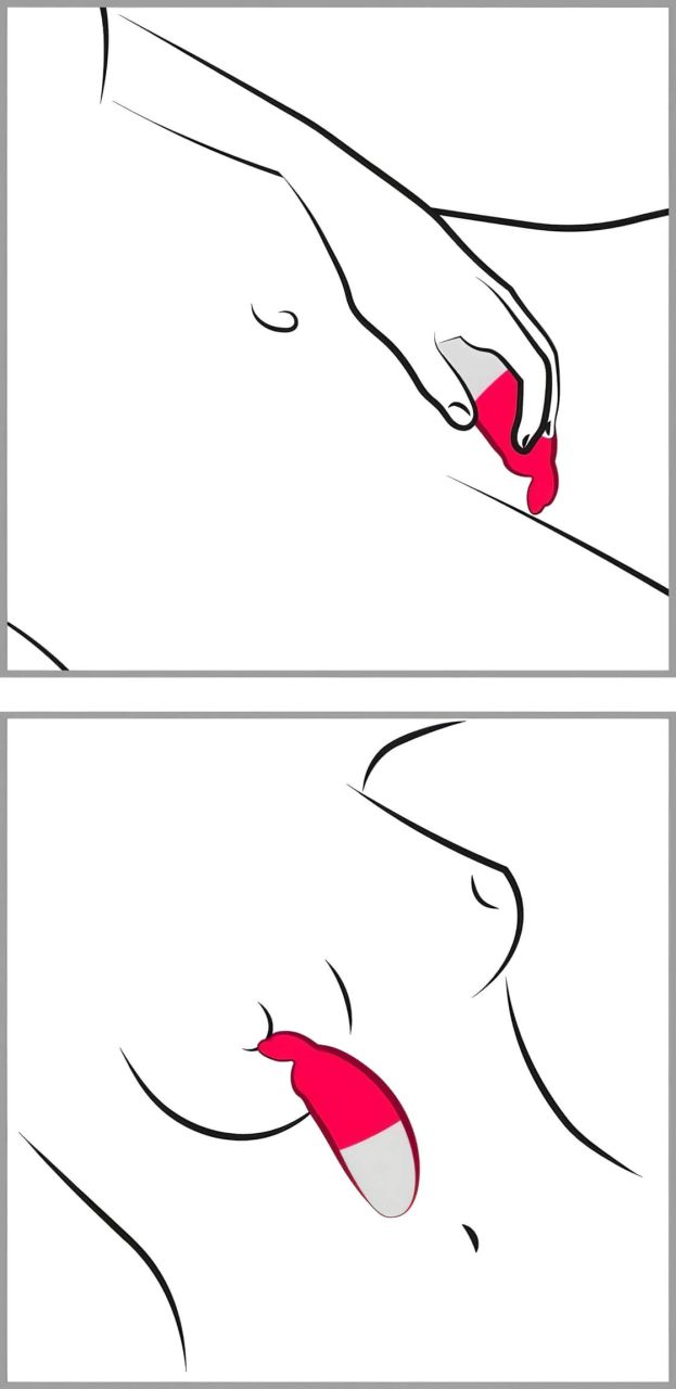 Happyrabbit Knicker - akkus csikló vibrátor (piros)