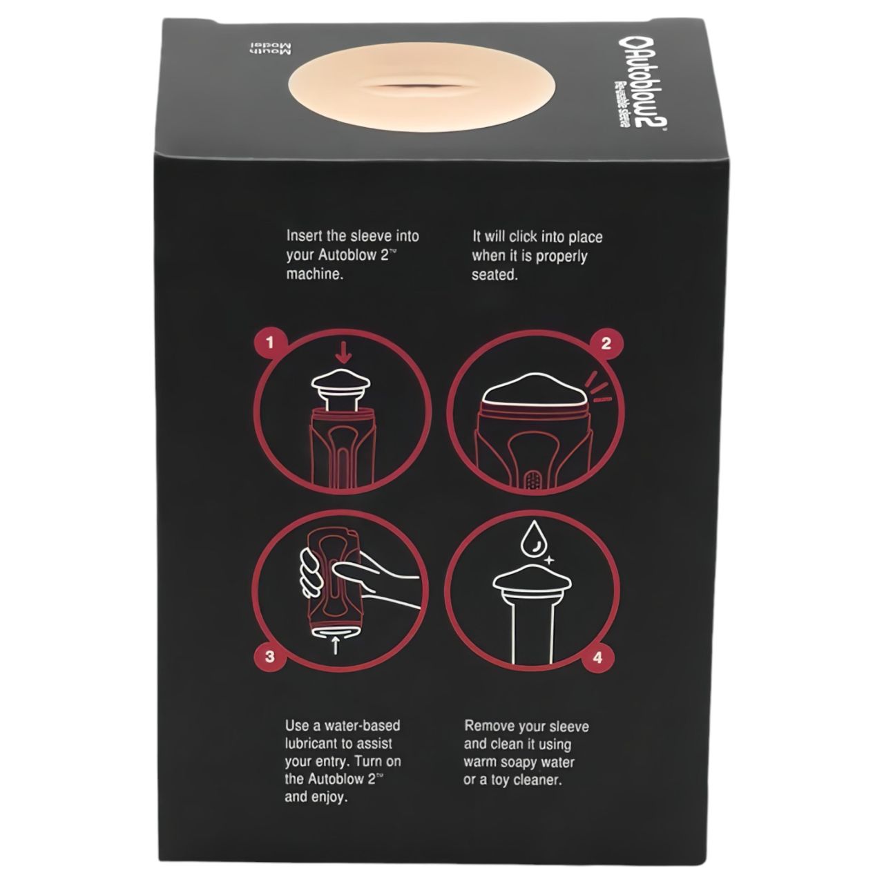 / Autoblow 2+ C típusú pótbetét (száj)