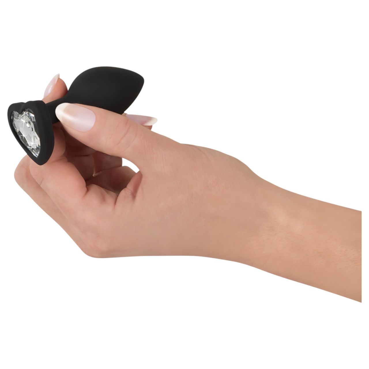 You2Toys Anal Plug - fehér köves anál plug (fekete) You2Toys Anal Plug - fehér köves anál plug (fekete)