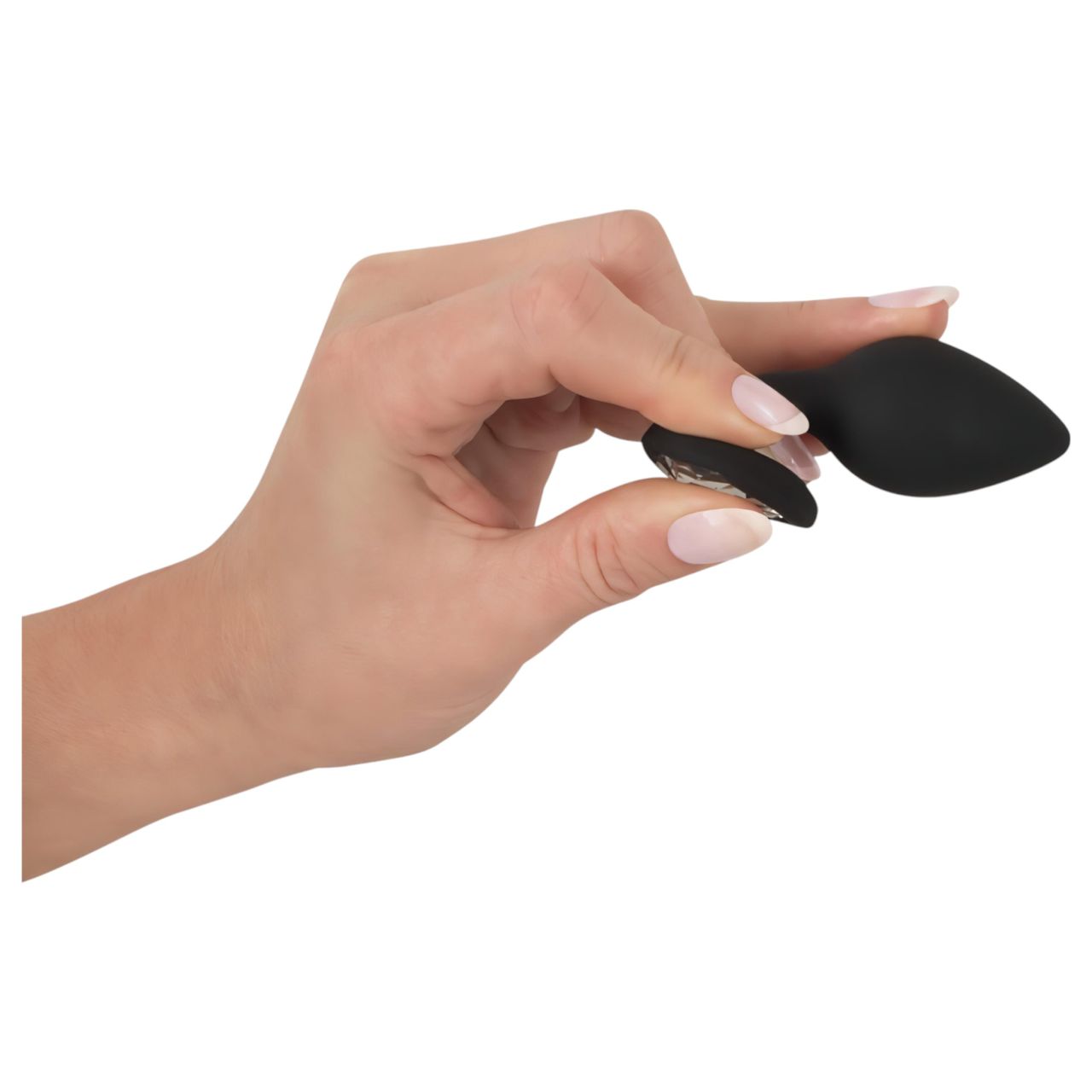 You2Toys Anal Plug - fehér köves anál plug (fekete) You2Toys Anal Plug - fehér köves anál plug (fekete)