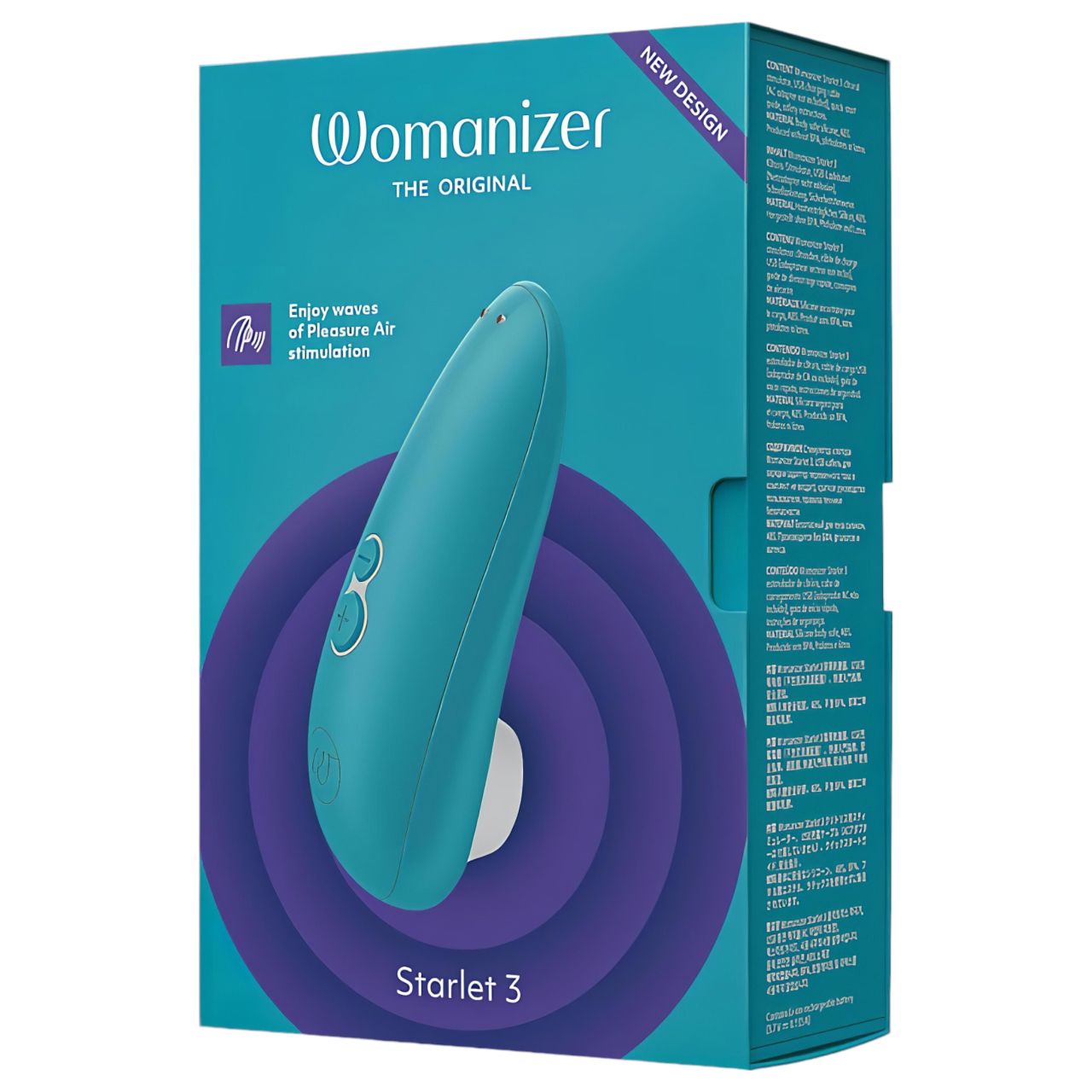 Womanizer Starlet 3 - léghullámos csiklóizgató (türkiz) Womanizer Starlet 3 - léghullámos csiklóizgató (türkiz)