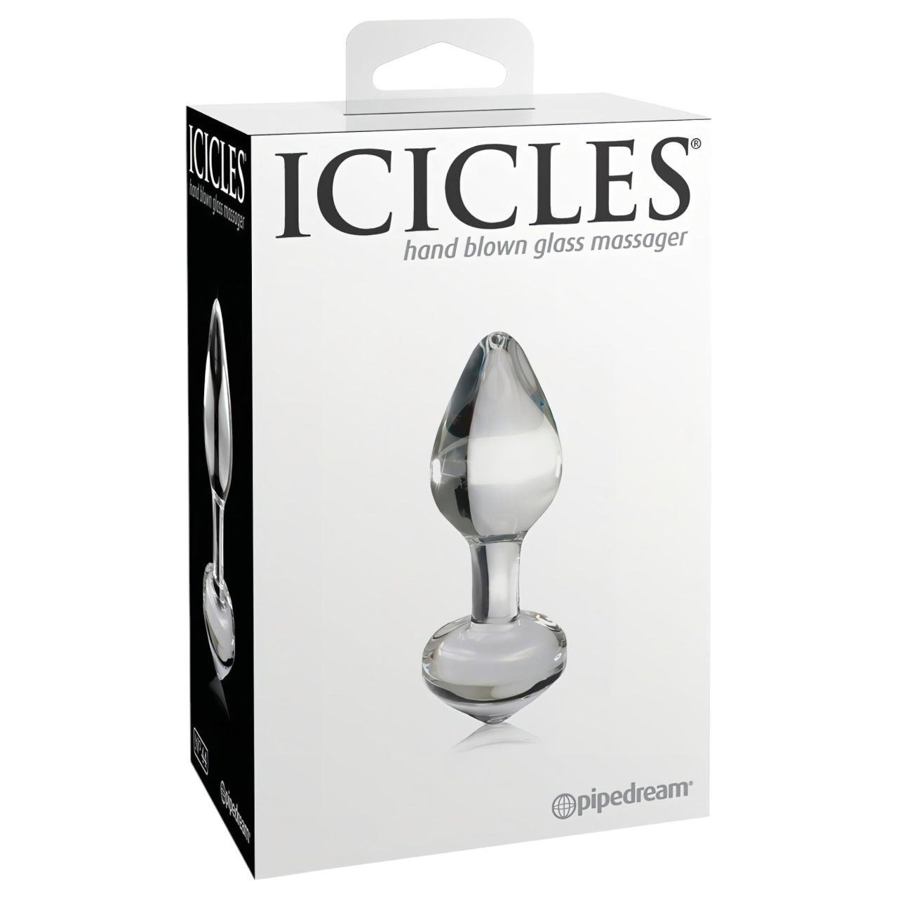Icicles No. 44 - kúpos, üveg anál plug (átlátszó) Icicles No. 44 - kúpos, üveg anál plug (átlátszó)