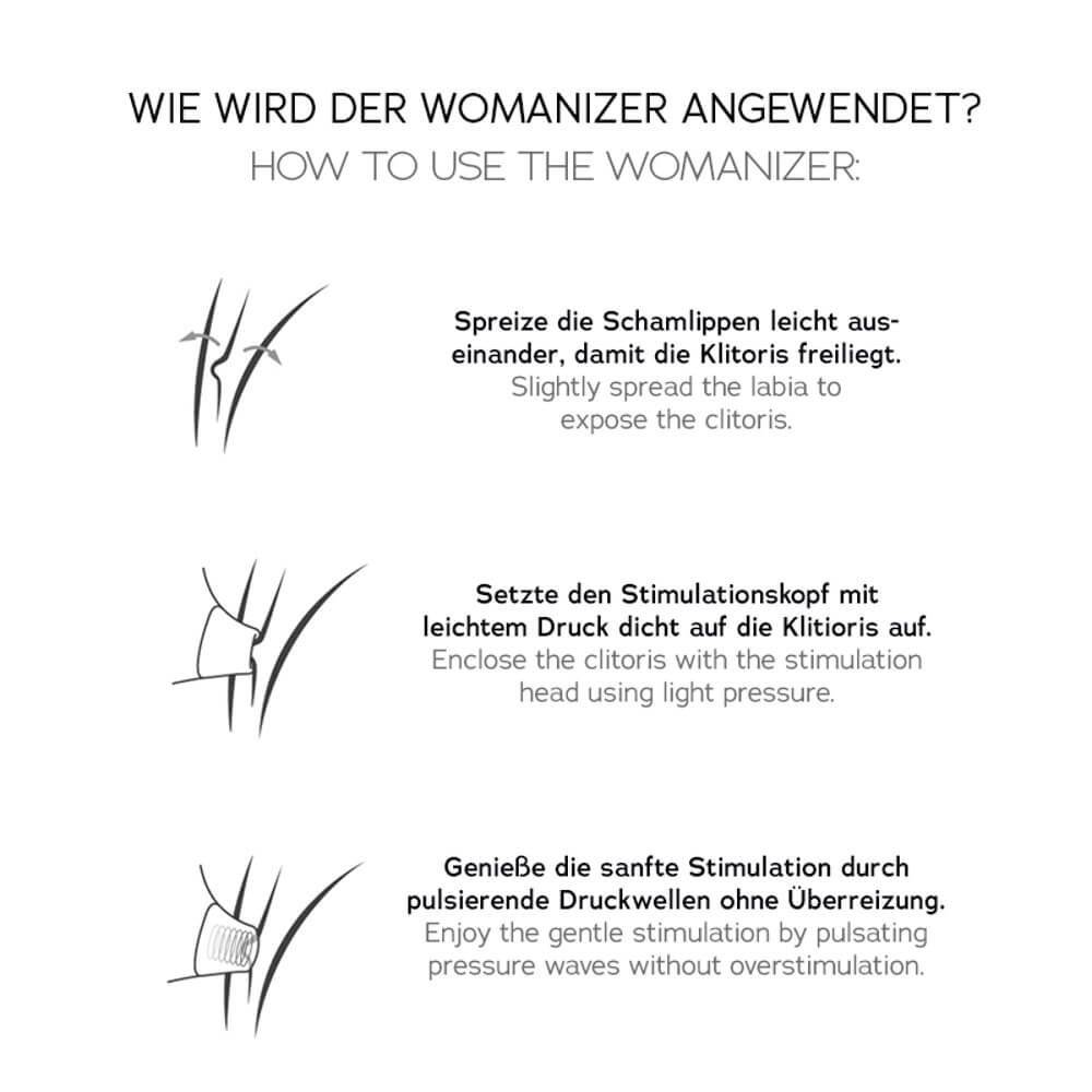 Womanizer Classic 2 - akkus, léghullámos csiklóizgató (fekete)