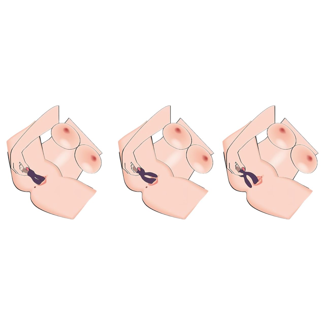 You2Toys Elegant Double - akkus, csiklókaros vibrátor (lila) You2Toys Elegant Double - akkus, csiklókaros vibrátor (lila)