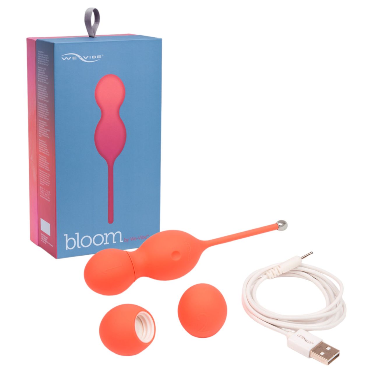 We-Vibe Bloom - gésagolyó cserélhető súlyokkal (narancs)