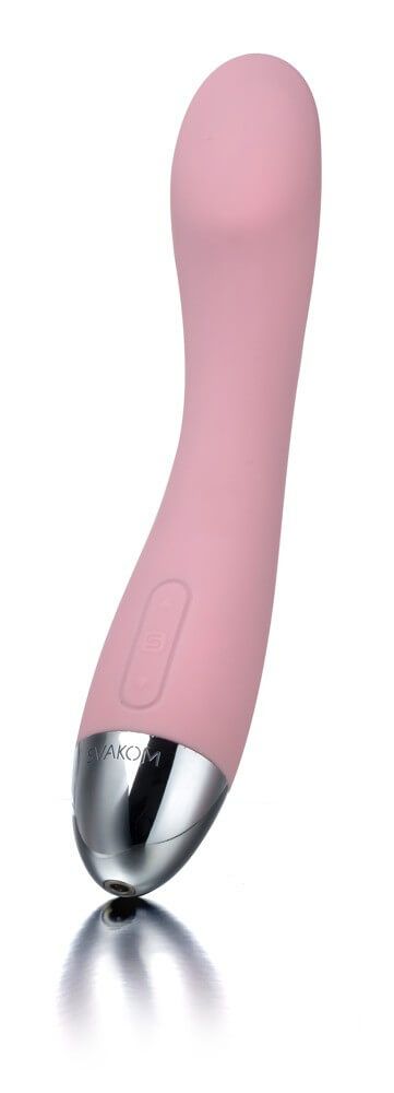 Svakom Amy - akkus, G-pont vibrátor (halvány pink)
