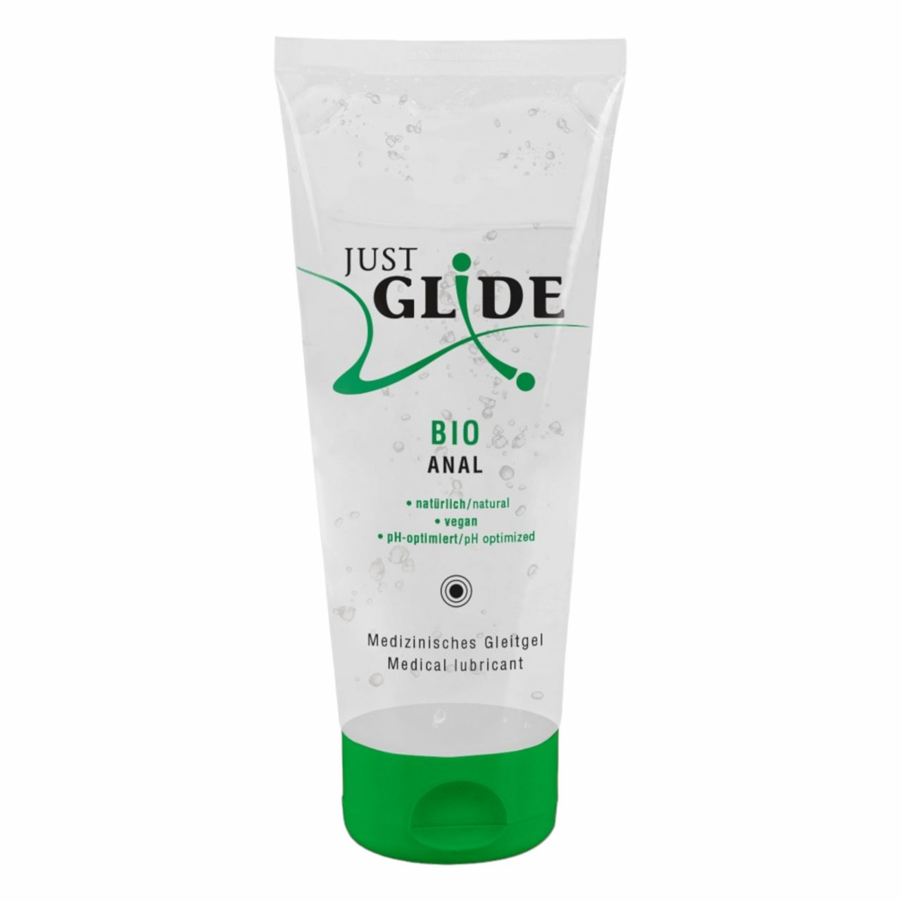 Just Glide Bio ANAL - vízbázisú vegán síkosító (200ml)